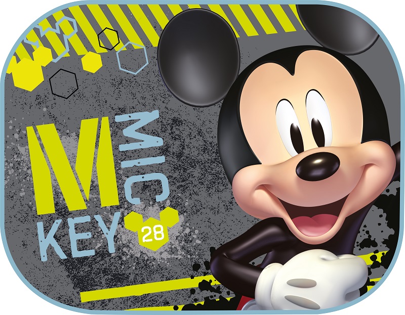 Zasłonki boczne 2 szt 44*35cm MICKEY 