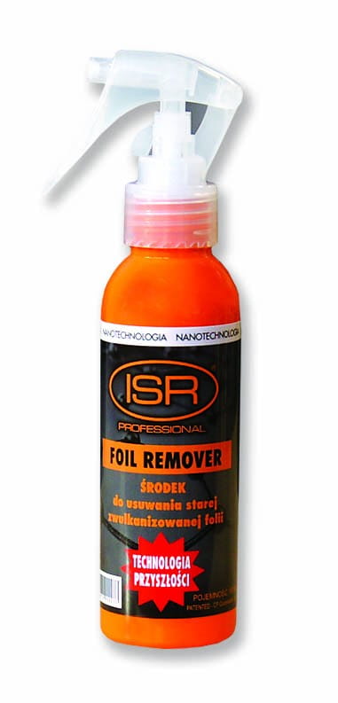 FOIL REMOVER / FOLIA REMOVER 100ML Znakomity Bardzo Skuteczny preparat Do Usówania Starej Zwulkanizowanej Folii, kleju, naklejek