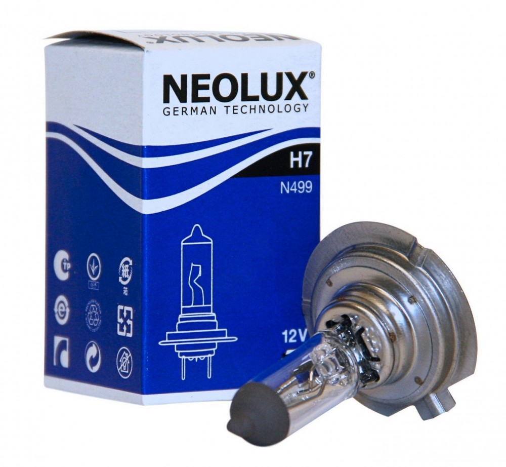 ŻARÓWKA HALOGENOWA H7 / 12V/55W NEOLUX N499 Żarówka Halogenowa H7 / 12V/55W do jazdy dziennej