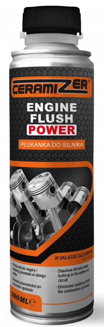 PŁUKANKA DO SILNIKA CERAMIZER ENGINE FLUSH POWER 09676 RINSE FOR ENGINE CERAMIZER ENGINE FLUSH POWER 09676