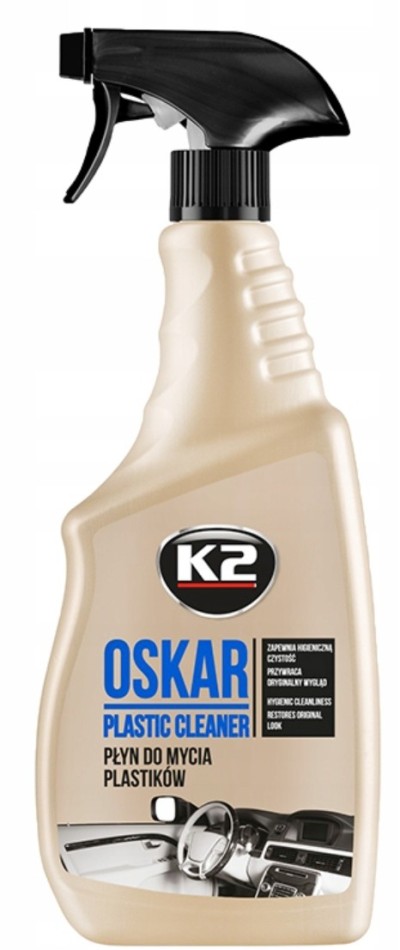 OSKAR K2 PREPARAT DO CZYSZCZENIA I PIELĘGNACJI PLASTIKU K217M OSKAR K2 PLASTIC CLEANING AND CARE PREPARATION K217M