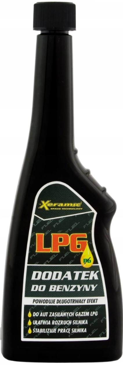 DODATEK DO PALIWA XERAMIC LPG / BENZYNY 250ml CZYŚCI UKŁAD ZWIĘKSZA MOC 20118 XERAMIC FUEL ADDITIVE LPG / GASOLINE 250ml CLEANS SYSTEM INCREASES POWER 20118