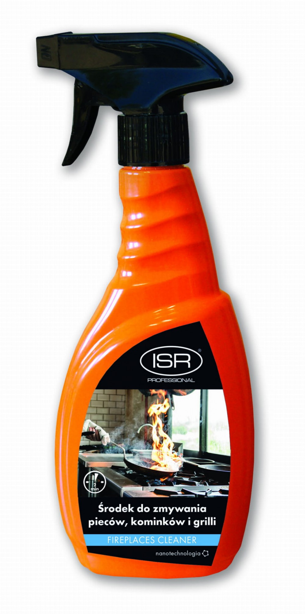 FIREPLACES CLEANER ISR PREPARAT DO PIECÓW, KOMINKÓW, GRILLI Znakomity Bardzo Skuteczny Preparat do Czyszczenia i Zmywania Pieców, Grilli oraz Kominków