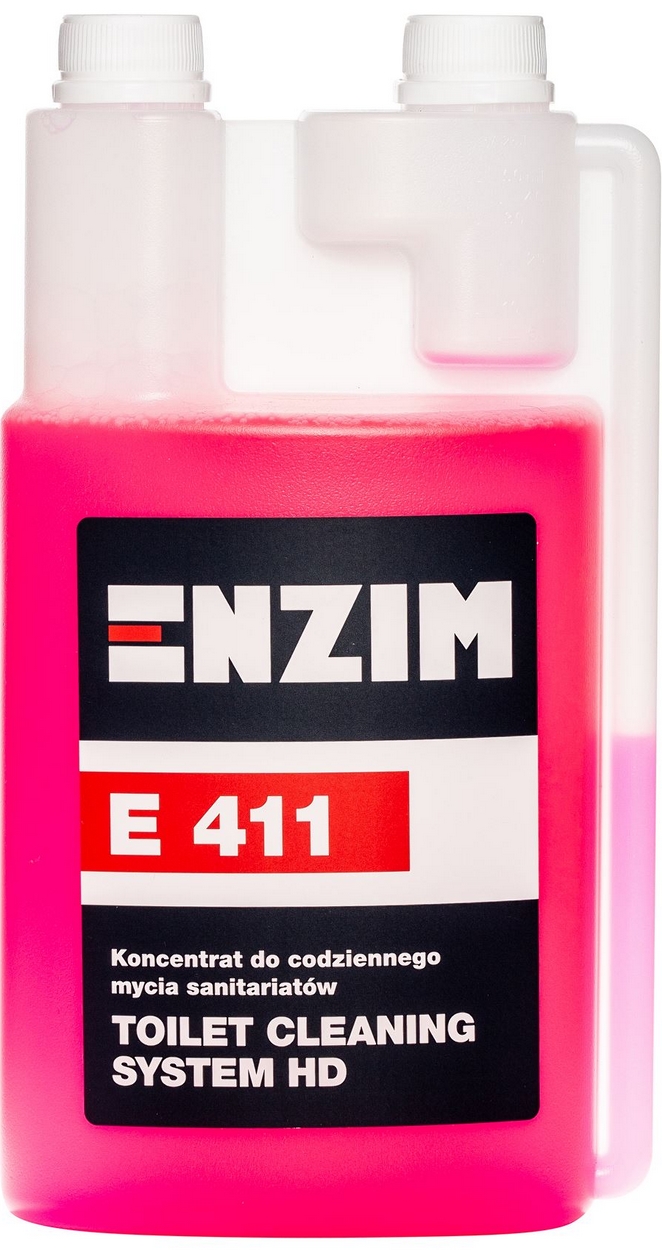ENZIM E411 TOILET CLEANING SYSTEM HD 1L Koncentrat do codziennego mycia sanitariatów 