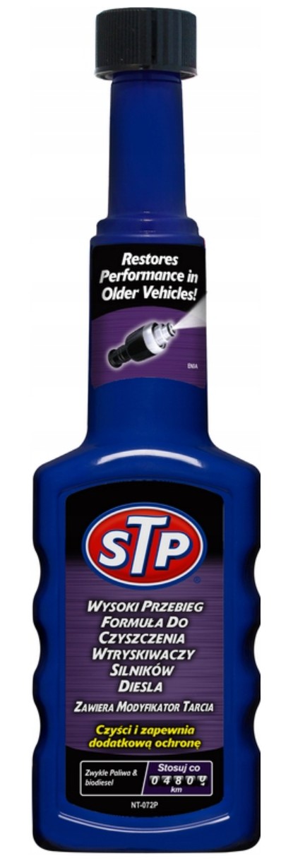 STP DODATEK DO CZYSZCZENIA WTRYSKIWACZY DIESLA 200ML WYSOKI PRZEBIEG 30-056 STP DIESEL INJECTOR CLEANER ADDITIVE 200ML HIGH MILEAGE 30-056