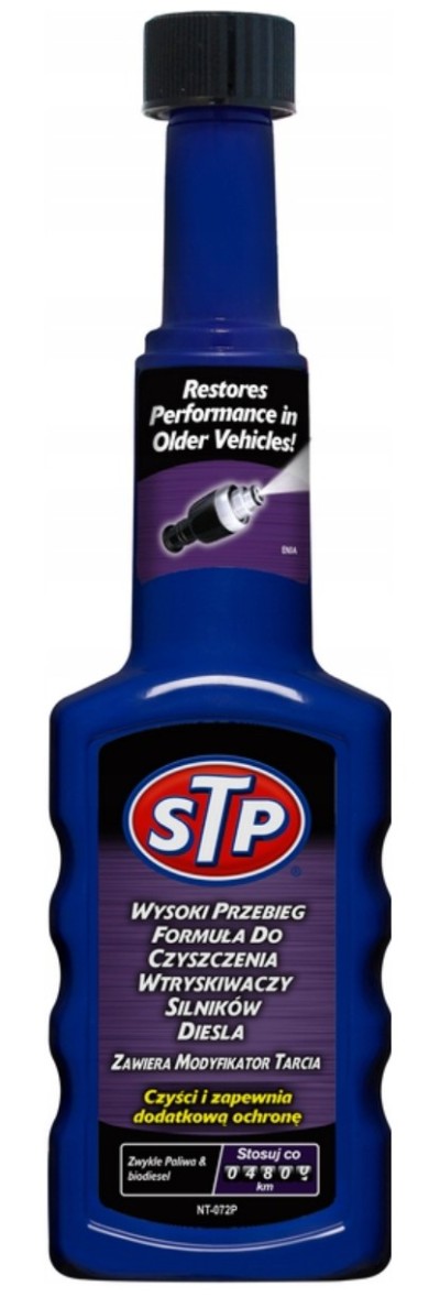 STP DODATEK DO CZYSZCZENIA WTRYSKIWACZY DIESLA 200ML WYSOKI PRZEBIEG 30-056 STP DIESEL INJECTOR CLEANER ADDITIVE 200ML HIGH MILEAGE 30-056