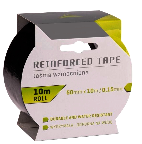 TAŚMA WODOODPORNA  NAPRAWCZO - MONTAŻOWA MOCNA CZARNA Strong Adhesive Repair and Assembly Tape, Black DUCT TAPE, 50 mm x 10 m