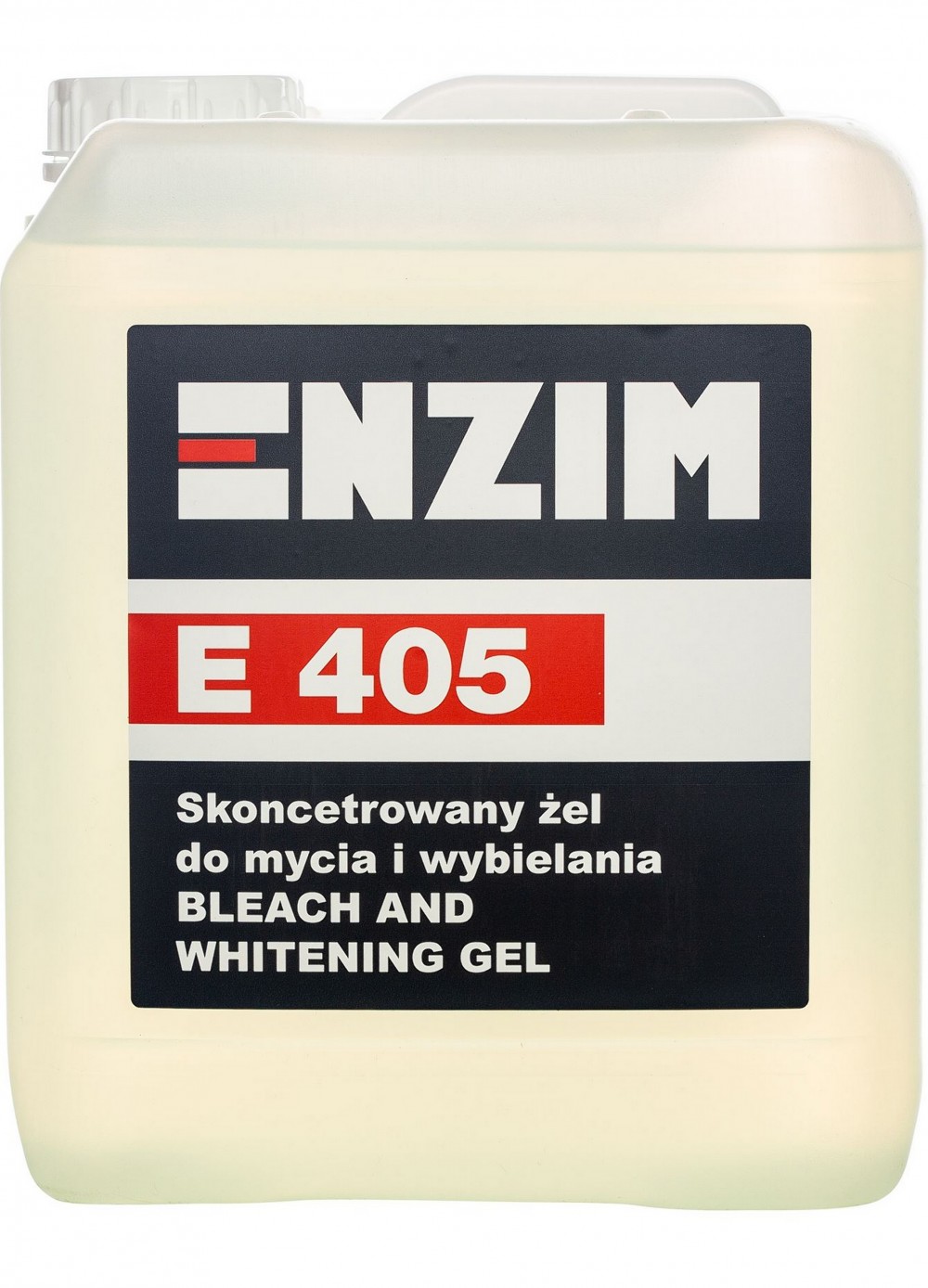 ENZIM E405 BLEACH AND WHITENING GEL 5L Skoncentrowany żel do mycia i wybielania sanitariatów 