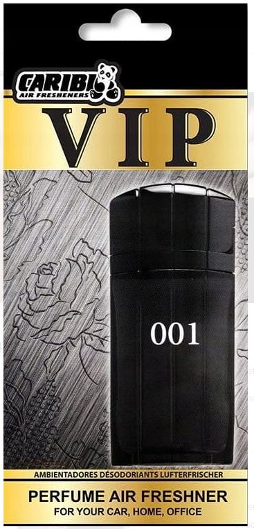ZAPACH DO SAMOCHODU PREMIUM, ODŚWIEŻACZ DO AUTA CARIBI VIP001 Luxury premium car fragrance