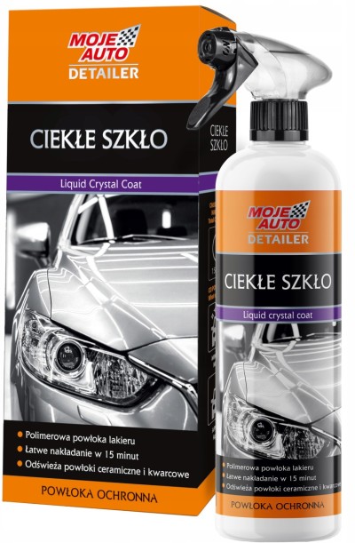 POWŁOKA CIEKŁE SZKŁO MOJE AUTO 19-627 LIQUID GLASS COATING MY CAR 19-627