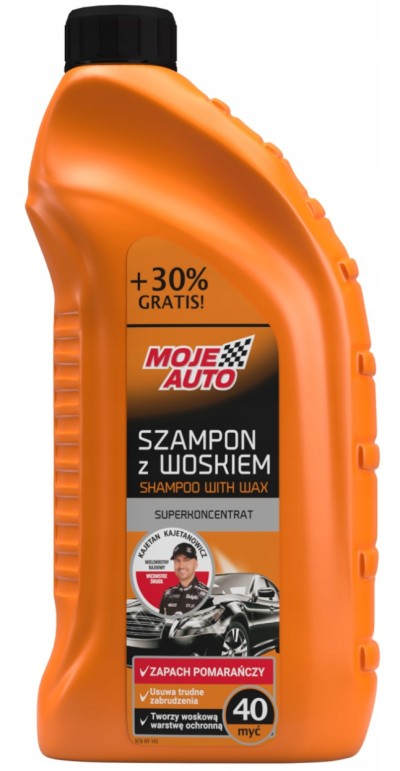 MOJE AUTO SZAMPON SAMOCHODOWY Z WOSKIEM 19-027 MY CAR CAR SHAMPOO WITH WAX 19-027