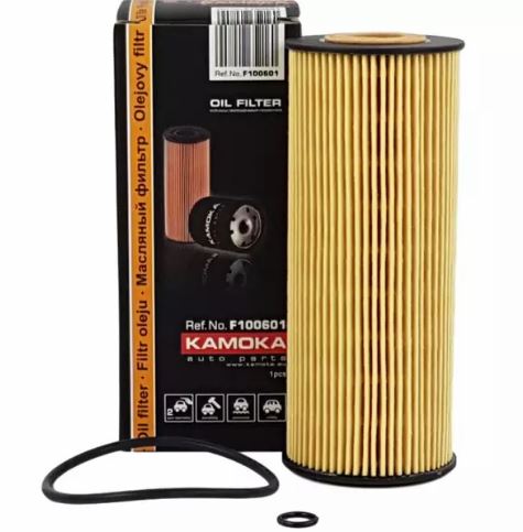 FILTR OLEJU / WKŁAD KAMOKA F100601 AUD A3 96-03/A4 00-08/A6 00-05/FORD GALAXY 95-06/SEA ALHAMBRA 96-10/CORDOBA 99-02/IBIZA 99-02/LEON 99-06/TOLEDO 99-06/SKO OCTAVIA 97-03/SUPERB 02-08/VW BORA/GOLF IV 98-04/PASSAT 98>/CRAFTER 06>