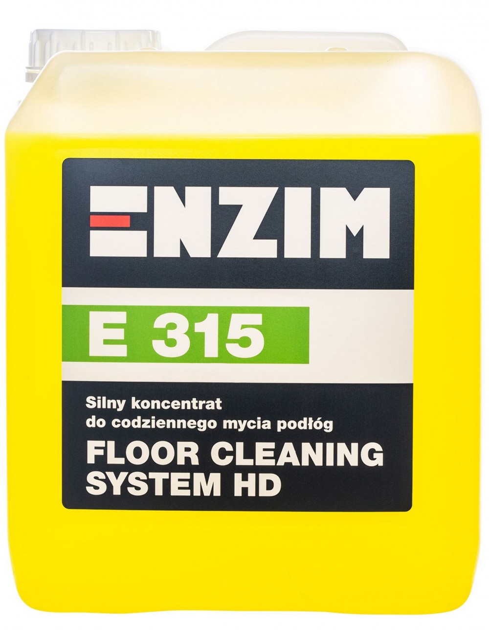 ENZIM E315 FLOOR CLEANING SYSTEM HD 5L Znakomity Bardzo Silny koncentrat do codziennego mycia podłóg 