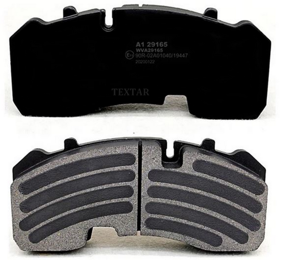KLOCKI HAMULCOWE TEXTAR 29165 T3030 OŚ SAF, BPW Brake Pads