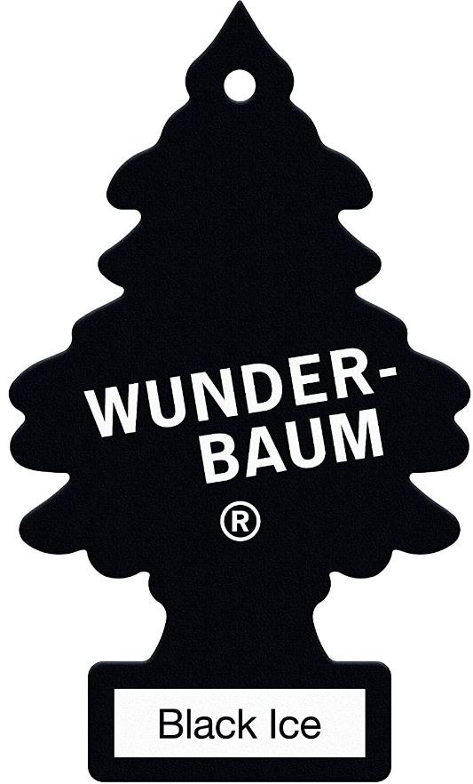 ZAPACH SAMOCHODOWY WUNDERBAUM CHOINKA CZARNA KLASYKA CAR FRAGRANCE WUNDERBAUM CHRISTMAS TREE BLACK CLASSIC
