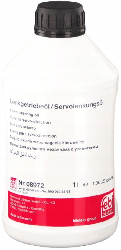 OLEJ / PŁYN DO WSPOMAGANIA FEBI DEXTRON II MB 236.3  08972 Mineralna Formuła w Kolorze Żółtym
