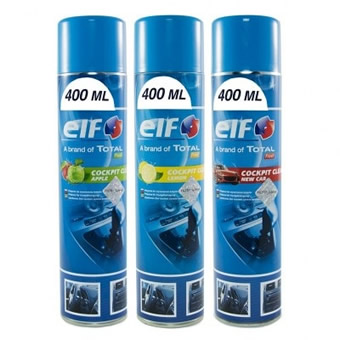 logo KOKPIT SPRAY NEW CAR ELF