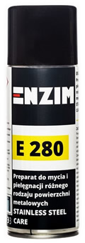ENZIM E280 STAINLESS STEEL CARE 400ML Preparat do mycia i konserwacji stali nierdzewnej Stainless Steel Care