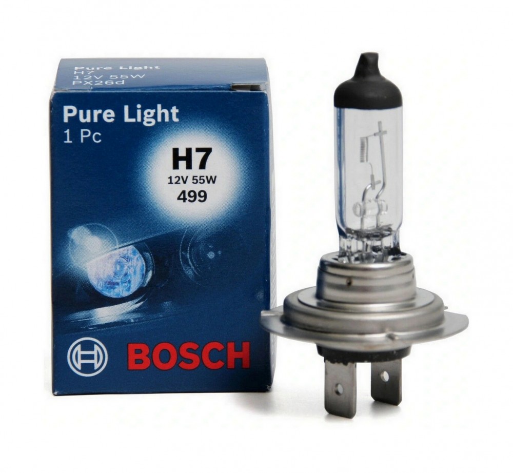 ŻARÓWKA HALOGENOWA H7 / 12V/55W BOSCH 1 987 302 777 Żarówka Halogenowa H7 / 12V/55W do jazdy dziennej