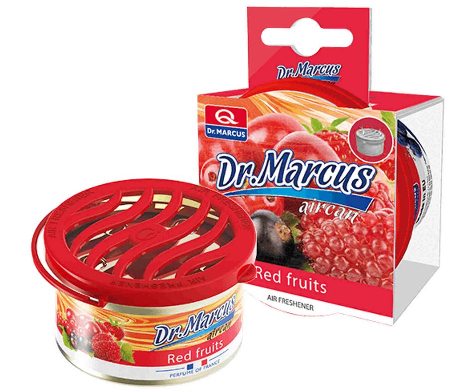 ZAPACH / ODŚWIEŻACZ POWIETRZA AIRCAN RED FRUIDS PUSZKA Dr. MARCUS - Aircan Red Fruds Perfume of France 