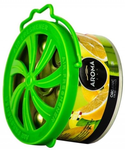 logo ODŚWIEŻACZ POWIETRZA AROMA ORGANIC LEMON