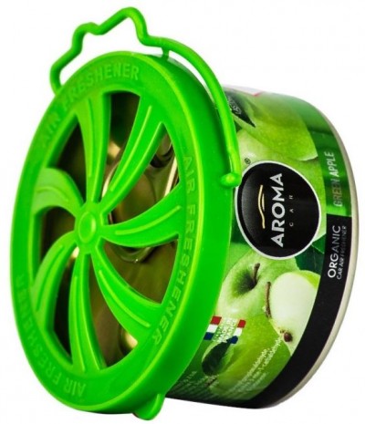 logo ODŚWIEŻACZ POWIETRZA AROMA ORGANIC GREEN APPLE