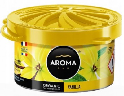 ODŚWIEŻACZ POWIETRZA AROMA ORGANIC VANILLA Car Air Freshener - made in France
