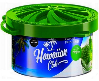 ODŚWIEŻACZ POWIETRZA AROMA HAWAIIAN CLUB MOJITO Car Air Freshener - made in France