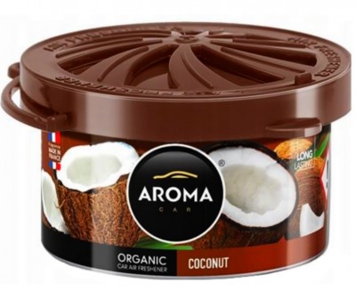 ODŚWIEŻACZ POWIETRZA AROMA ORGANIC COCONUT Car Air Freshener - made in France