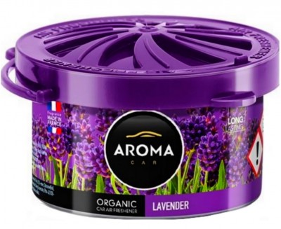 ODŚWIEŻACZ POWIETRZA AROMA ORGANIC LAVENDER Car Air Freshener - made in France