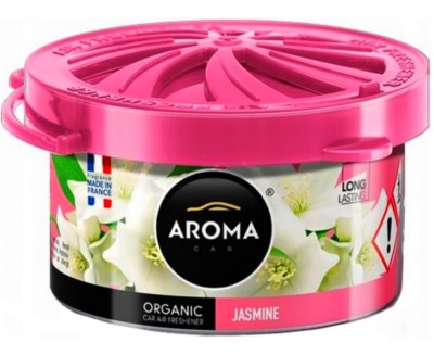 ODŚWIEŻACZ POWIETRZA AROMA ORGANIC JASMINE Car Air Freshener - made in France