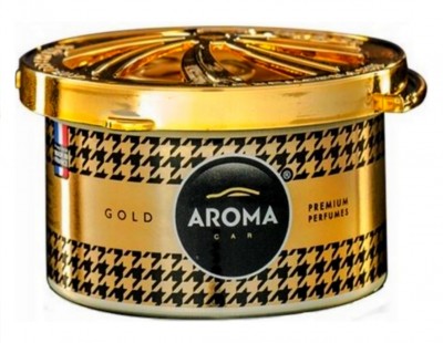 ODŚWIEŻACZ POWIETRZA AROMA PRESTIGE ORGANIC GOLD Car Air Freshener - made in France