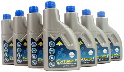 logo CORTANIN F 500ML PREPARAT ANTYKOROZYJNY