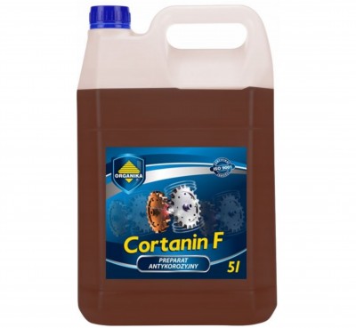 CORTANIN F 5L PREPARAT ANTYKOROZYJNY Odrdzewiacz, Zabezpieczenie Powierzchni Stalowych Przed Rdzą