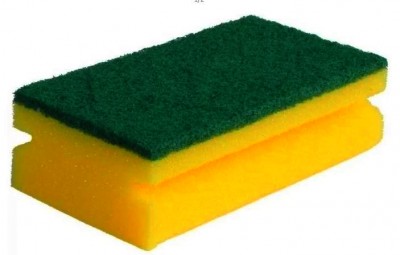 logo ZMYWAK KUCHENNY / DWUWARSTWOWA PROFILOWANA GĄBKA DO NACZYŃ - ZESTAW 3SZT