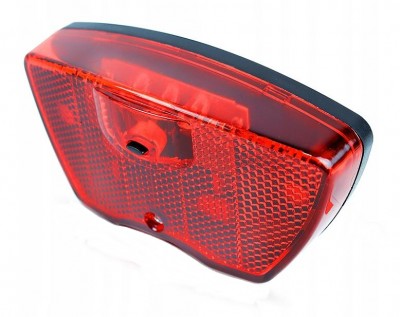 logo LAMPA ROWEROWA TYLNA NA SZTYCĘ 5 DIOD LED 68436