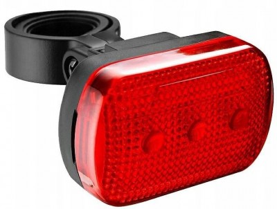 logo LAMPA ROWEROWA TYLNA NA SZTYCĘ 3 DIOD LED 68422