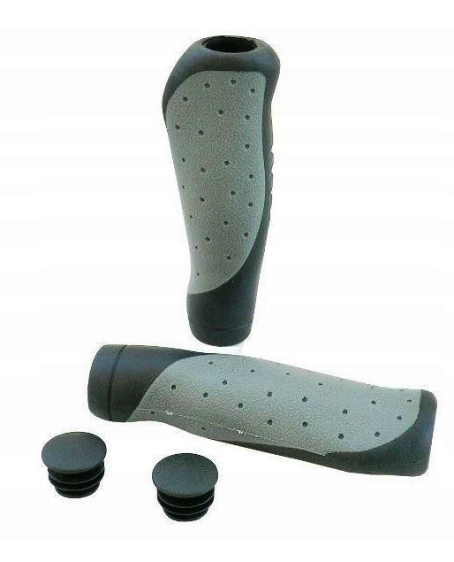 CHWYTY ROWEROWE ANTYPOŚLIZG NA KIEROWNICĘ ROWEROWĄ 68439 BICYCLE GRIPS ANTI-SLIP FOR BICYCLE HANDLEBAR 