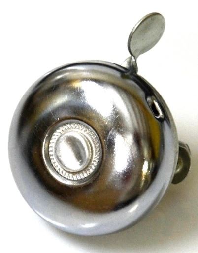 DZWONEK ROWEROWY CHROMOWANY SYGNAŁ DO ROWERU 68460 BICYCLE BELL WARNING SIGNAL FOR BICYCLE