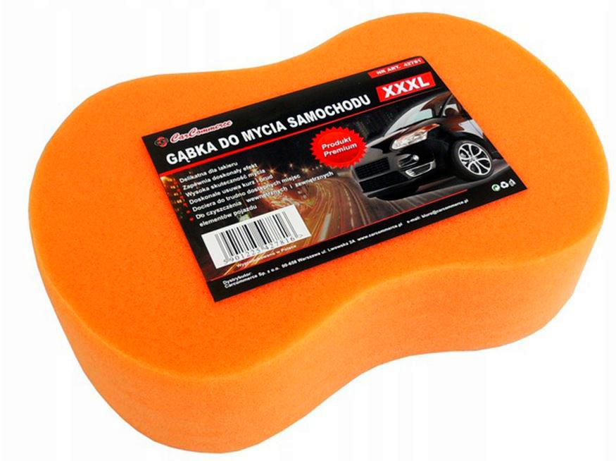 SUPERCHŁONNA GĄBKA DO MYCIA SAMOCHODU XXL 27 X 19 X 6 Super Absorbent Car Wash Sponge XXL