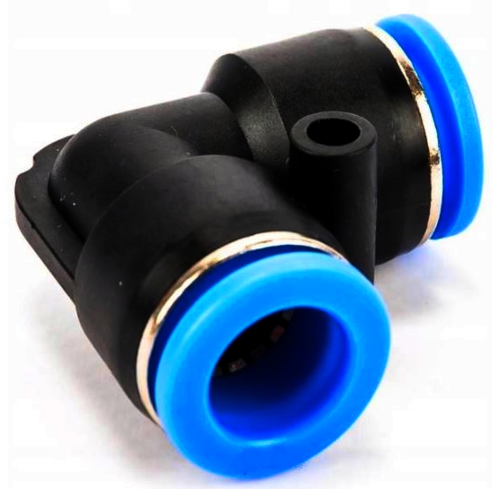 SZYBKOZŁĄCZE PNEUMATYCZNE DO ŁĄCZENIA TEKALANU KOLANKO FI10 Pneumatic Quick Connector For Connecting Tekalan Elbow FI10