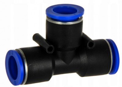 SZYBKOZŁĄCZE PNEUMATYCZNE DO ŁĄCZENIA TEKALANU KOLANKO FI12 Pneumatic Quick Connector For Connecting Tekalan Elbow FI12