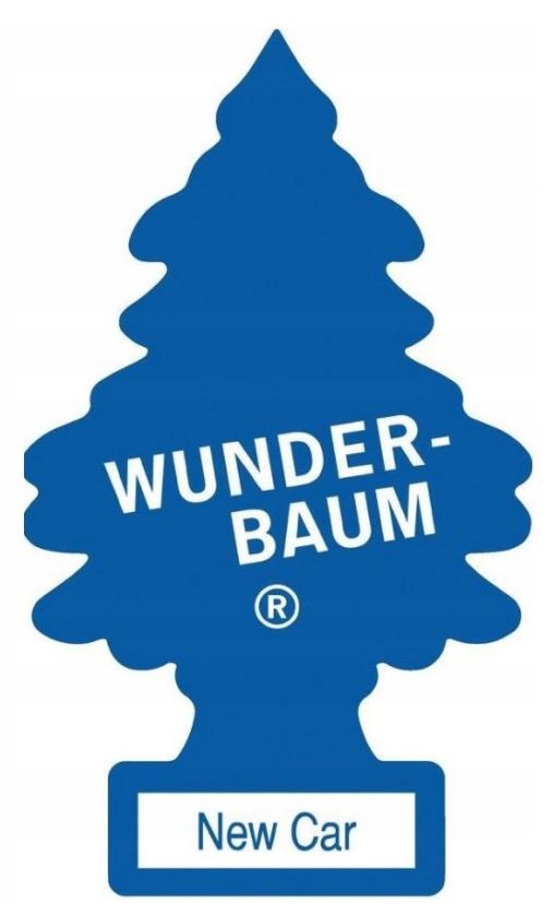 ZAPACH SAMOCHODOWY WUNDERBAUM CHOINKA NOWY SAMOCHÓD WUNDERBAUM CAR FRAGRANCE CHRISTMAS TREE NEW CAR