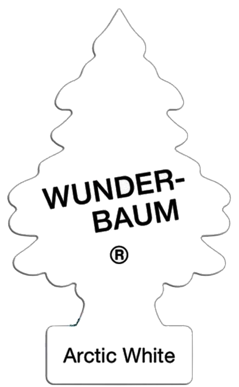 ZAPACH SAMOCHODOWY WUNDERBAUM CHOINKA ARKTYCZNA BIEL CAR FRAGRANCE WUNDERBAUM CHRISTMAS TREE FROSTY ARTIC