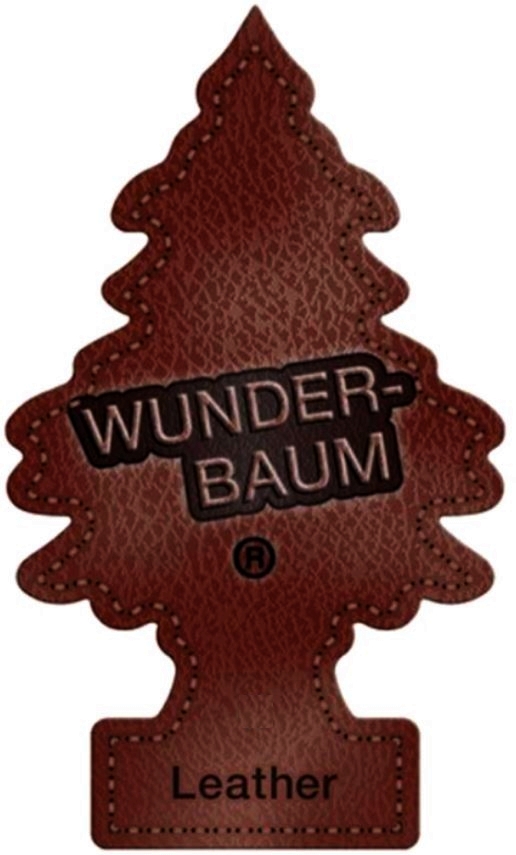 ZAPACH SAMOCHODOWY WUNDERBAUM CHOINKA SKÓRY WUNDERBAUM CAR FRAGRANCE CHRISTMAS TREE LEATHER FRAGRANCE