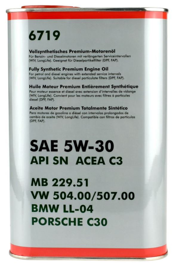 OLEJ SILNIKOWY 5W30 FANFARO FF6719 WV, AUDI, TOYOTA 5L C3 DPF Highest quality engine oil