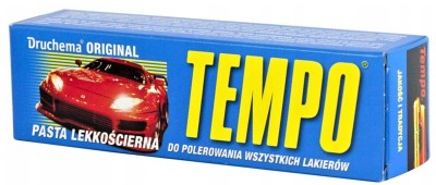 PASTA LEKKOŚCIERNA POLERSKA TEMPO NIEBIESKA 120g E0241 