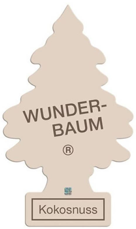 ZAPACH SAMOCHODOWY WUNDERBAUM CHOINKA KOKOS WUNDERBAUM CAR AIR FRESHENER TREE LEATHER SCENT