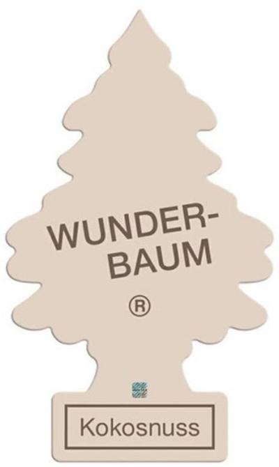 ZAPACH SAMOCHODOWY WUNDERBAUM CHOINKA KOKOS