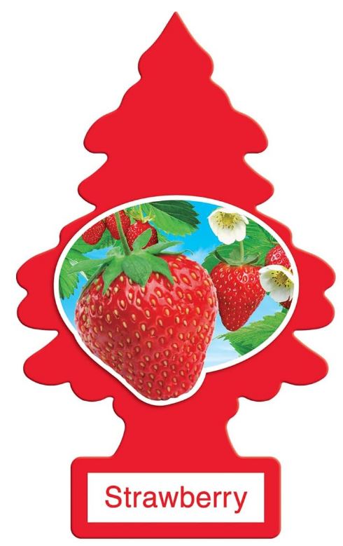 ZAPACH SAMOCHODOWY WUNDERBAUM CHOINKA TRUSKAWKA WUNDERBAUM CAR AIR FRESHENER TREE STRAWBERRY SCENT